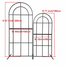 Load image into Gallery viewer, Metal Wedding Arch backdrop 
