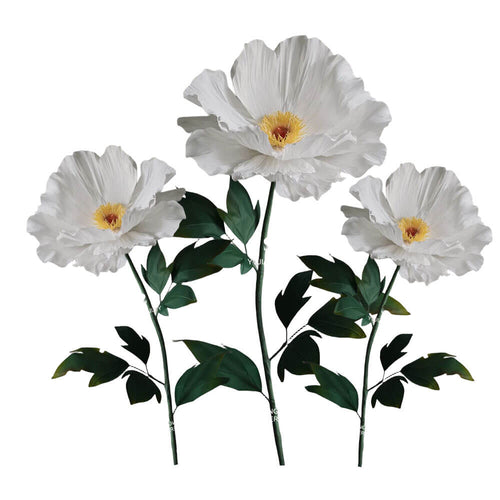 giant flower interior decorations window display 