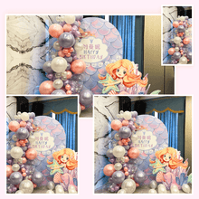 Load image into Gallery viewer, Party backdrop cutout for mermaid theme party
