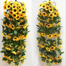 Load image into Gallery viewer, 6pcs 260cm Artificial Sunflower Garland Flower

