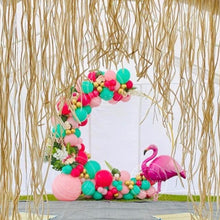 Load image into Gallery viewer, flamingo-balloon-garland-arch-kit-baby-shower-party
