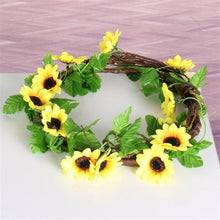 Load image into Gallery viewer, 6pcs 260cm Artificial Sunflower Garland Flower
