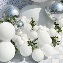 Load image into Gallery viewer, white-balloons-garland-arch-kits-wedding-party-decorations
