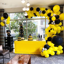 Load image into Gallery viewer, yellow-sunflower-balloon-garland-arch-kit-birthday-party-supplies

