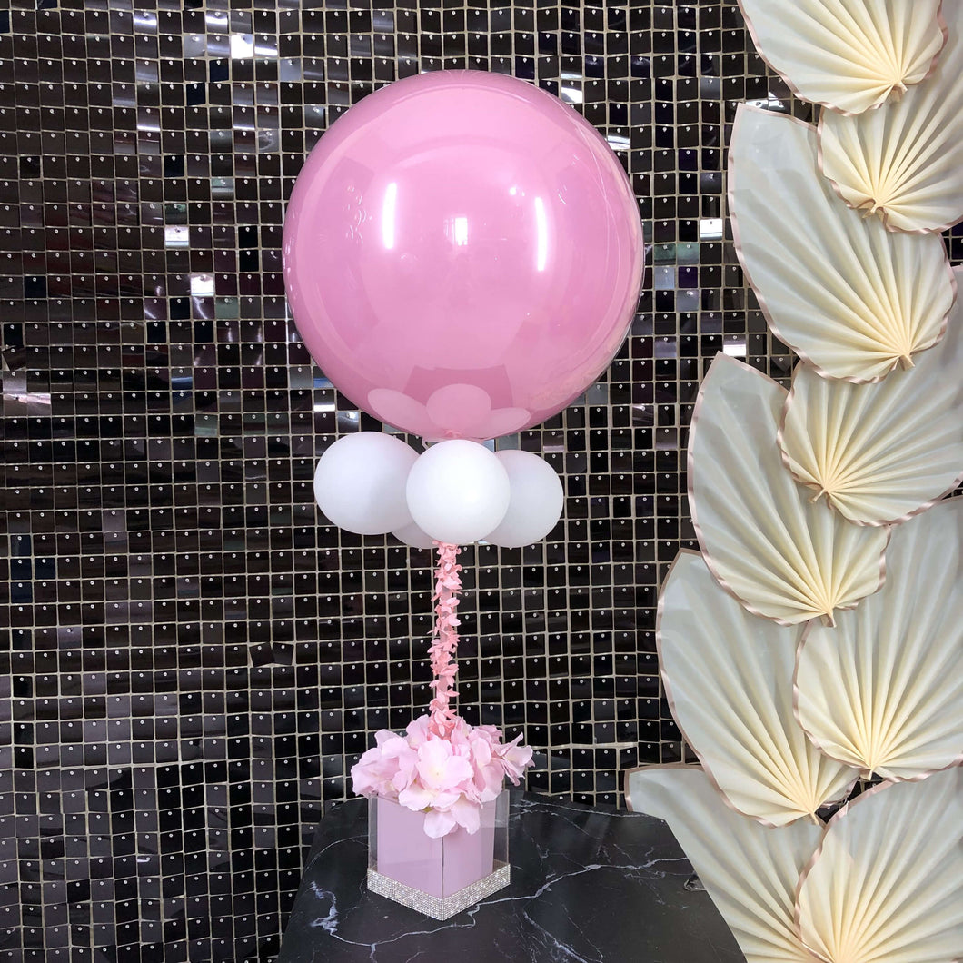 4 Packs / Balloon Flowers Centerpiece Wedding Party Supplies