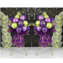 Load image into Gallery viewer, Unique balloon stand bouquets for a graduation celebration
