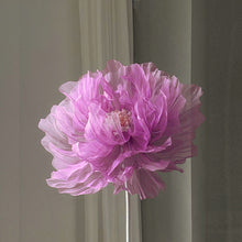 Load image into Gallery viewer, 20-inch purple giant flower event decor for weddings and parties
