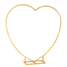 Load image into Gallery viewer, metal heart shaped backdrop for events
