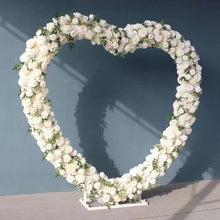 Load image into Gallery viewer, metal heart shaped backdrop for wedding aniversary 
