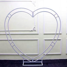 Load image into Gallery viewer, metal heart shaped backdrop for wedding decorations
