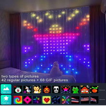 Load image into Gallery viewer, curtain-led-light-backdrop-party
