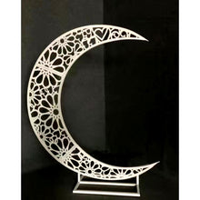 Load image into Gallery viewer, moon shaped backdrop for event decor 
