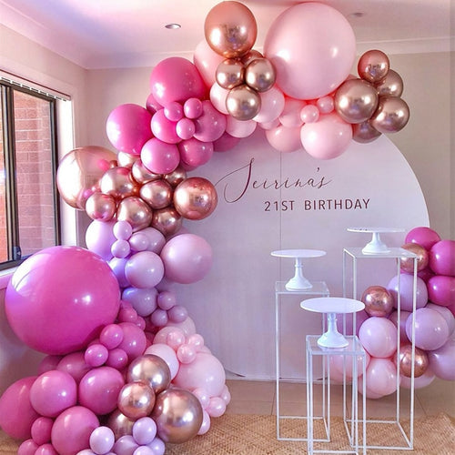 happy-birthday-party-decorations-balloon-arched-garland