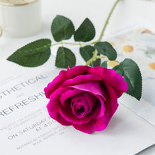 Load image into Gallery viewer, 6 PCS Artificial Flowers Bouquet Silk Roses
