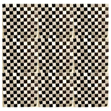 Load image into Gallery viewer, black and white grid shimmer wall backdrop for boys party
